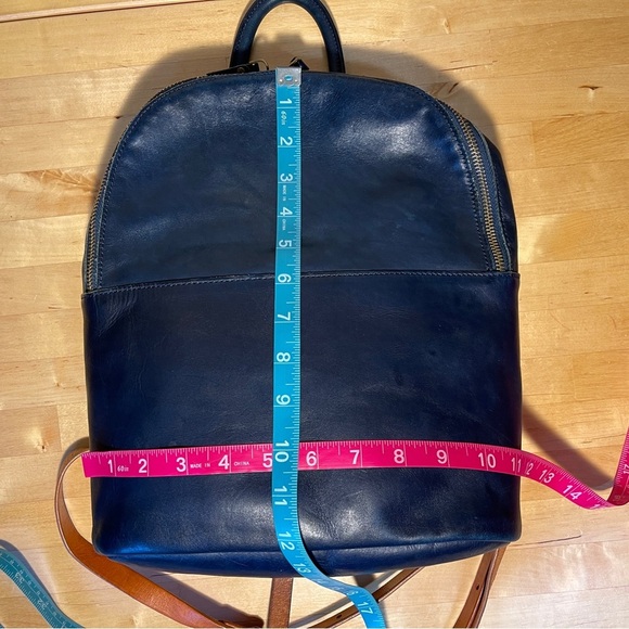 Foressence Kingston Blue Leather backpack main image 5